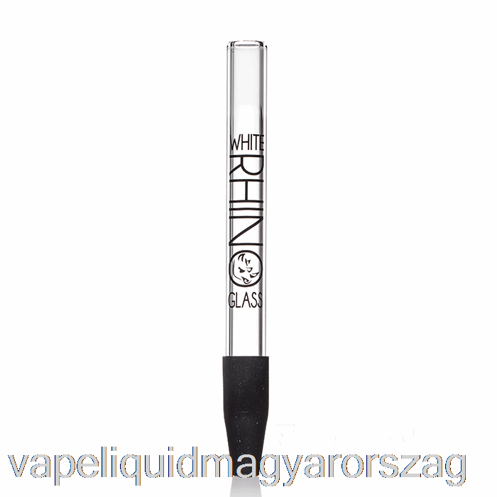 Fehér Orrszarvú Pyrex Dab Straw V1 Vape Folyadék